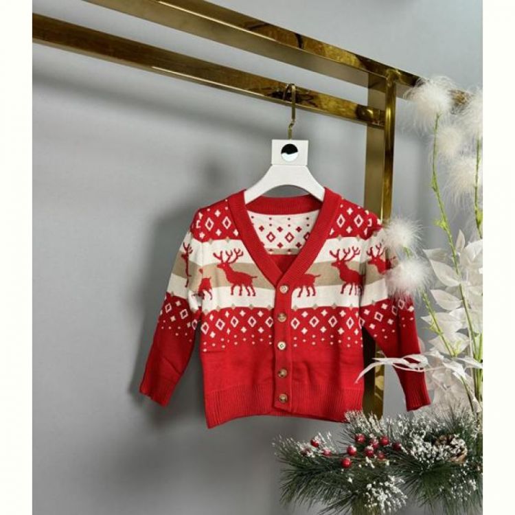 Купить Кофта Delfinka 3123 red на obuv-plus.com.ua