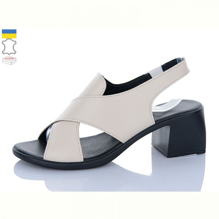 Купить Босоножки Sali 159 бежевий к чор-п. на obuv-plus.com.ua