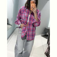 Купить Рубашка Comod 225 fuchsia-blue на obuv-plus.com.ua