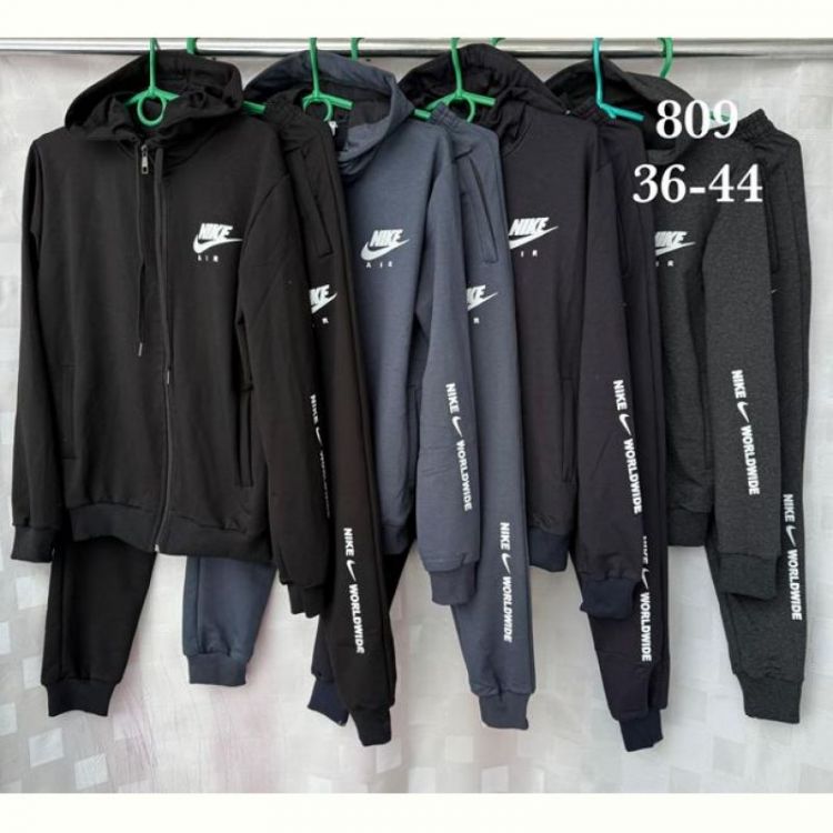 Купить Костюм спорт Shon S2043 black на obuv-plus.com.ua
