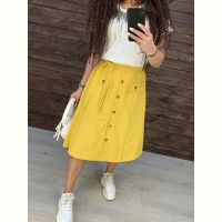 Купить Юбка Kosta 610 yellow на obuv-plus.com.ua
