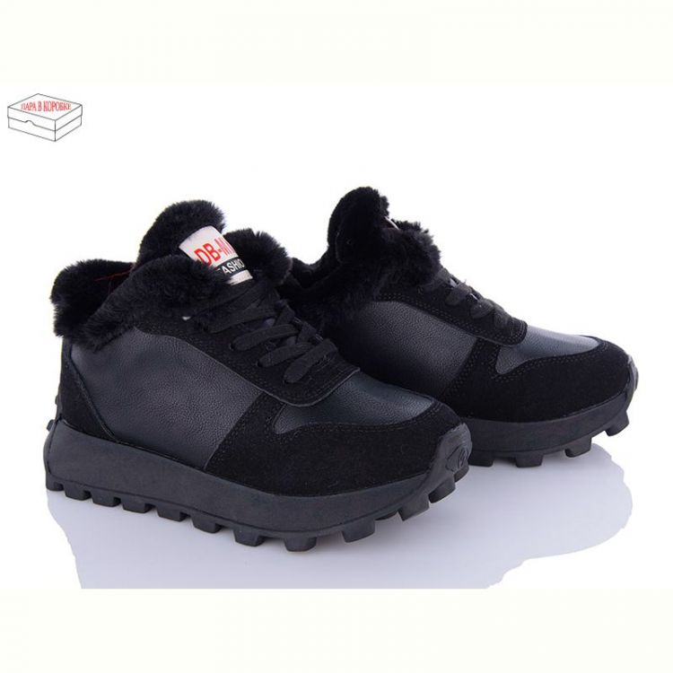 Купить Кроссовки Ailaifa 2301 all black на obuv-plus.com.ua