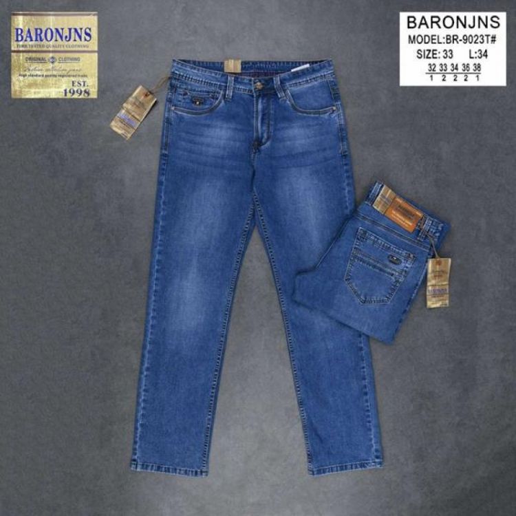 Купить Джинсы Baron Jeans BR9023 blue на obuv-plus.com.ua