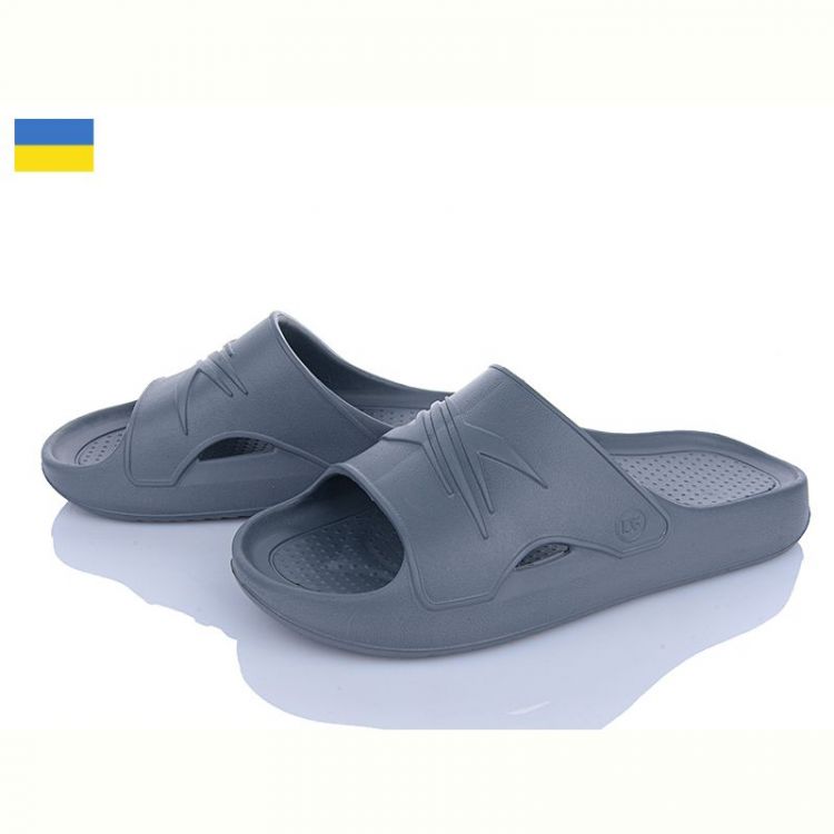 Купить Шлепанцы Golden Lion 140 сірий на obuv-plus.com.ua