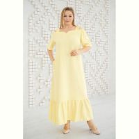 Купить Платье Romeo life RL1009 yellow на obuv-plus.com.ua