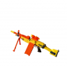 Купить Бластер-кулемет NERF010 Saw NERF Elite на батарейках з м'якими кулями (тільки ЖОВТИЙ) на obuv-plus.com.ua