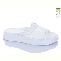 Купить Шлепанцы Sali 2290 білий біл-п. на obuv-plus.com.ua
