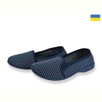 Купить Тапочки Kredo 14-106 Мадонна синій на obuv-plus.com.ua
