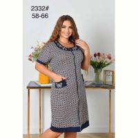 Купить Халат Anion 2332 navy-beige на obuv-plus.com.ua