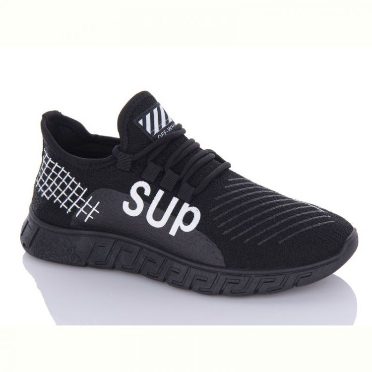 Купить Кроссовки Взуття+ 079 black-white на obuv-plus.com.ua
