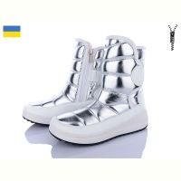 Купить Дутики Львов База Paolla 463-6912 зм сріб-сірий на obuv-plus.com.ua