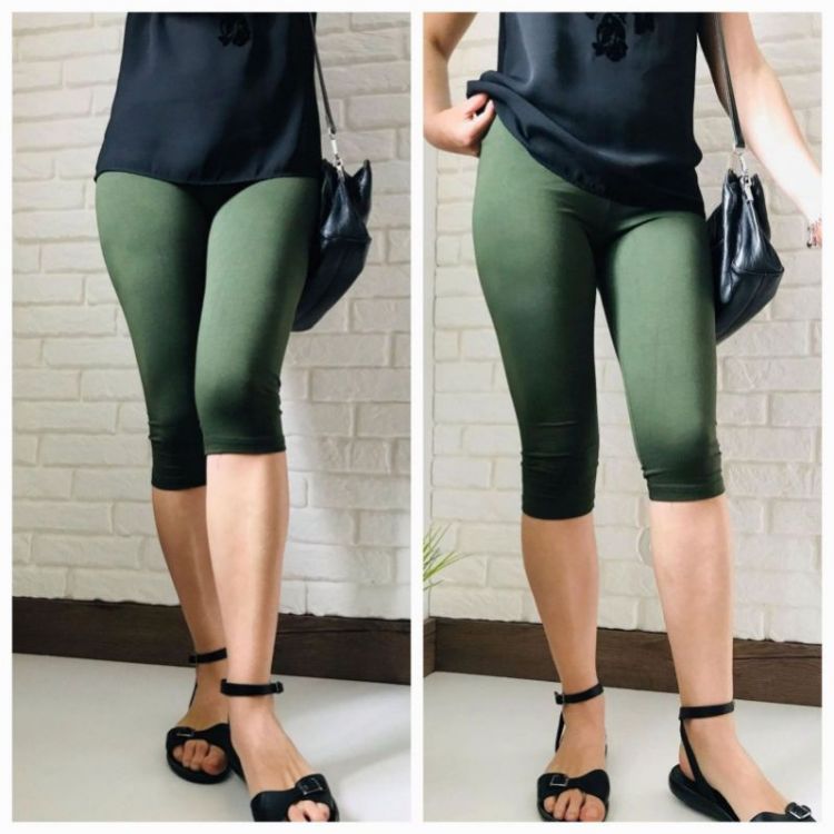 Купить Бриджи Sport style 5171 green на obuv-plus.com.ua