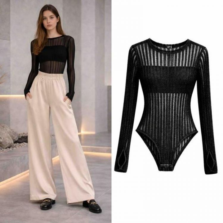 Купить Боди Karolina KR614 black на obuv-plus.com.ua