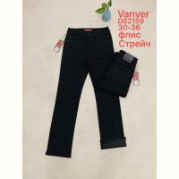 Купить Джинсы Vanver D82159 black на obuv-plus.com.ua