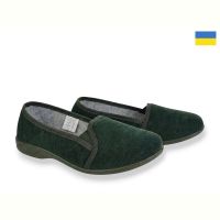 Купить Тапочки Kredo 14-106 зелений на obuv-plus.com.ua