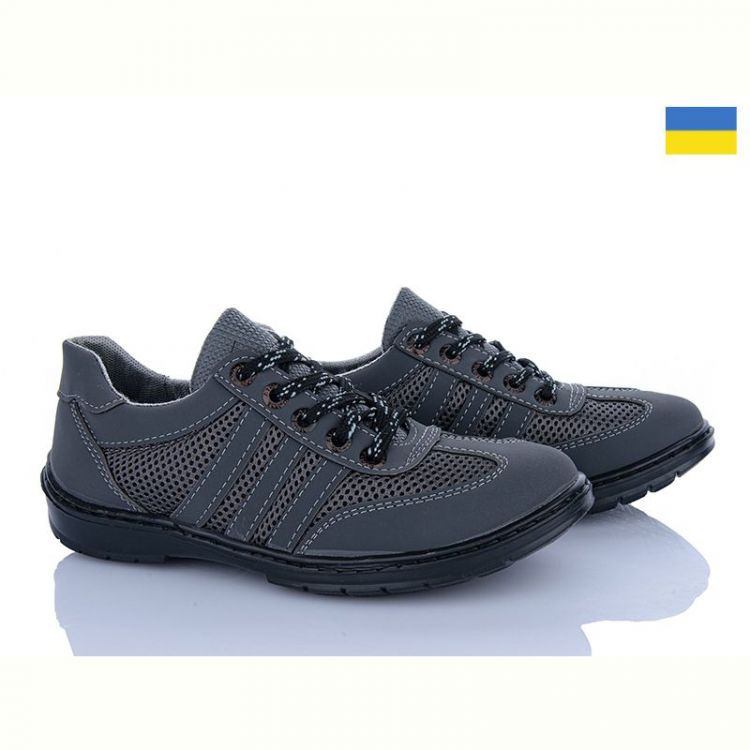 Купить Кроссовки Львов База Ankor КР3 сітка сірий на obuv-plus.com.ua