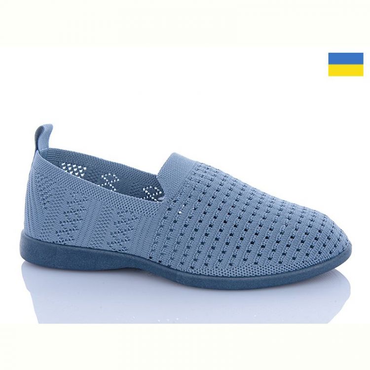 Купить Слипоны DeMur 6727  синій на obuv-plus.com.ua