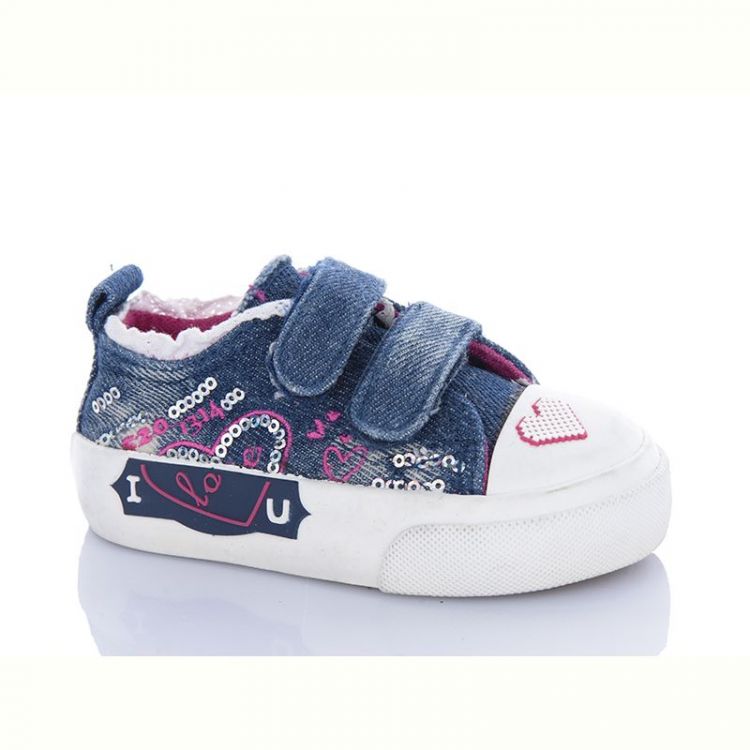 Купить Кеды Comfort-baby 500-1 синій (20-25) на obuv-plus.com.ua