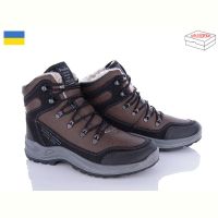 Купить Ботинки Paolla 361 чорний-коричневий на obuv-plus.com.ua