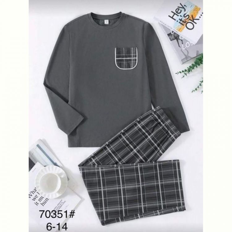 Купить Пижама Brilliant B70351 grey на obuv-plus.com.ua
