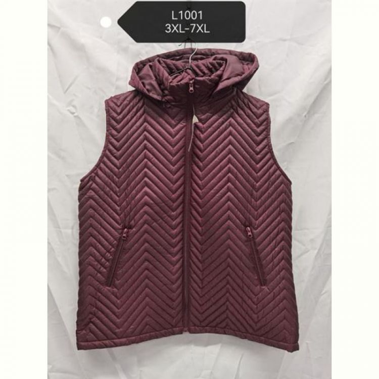 Купить Жилетка TRAN L1001 wine на obuv-plus.com.ua