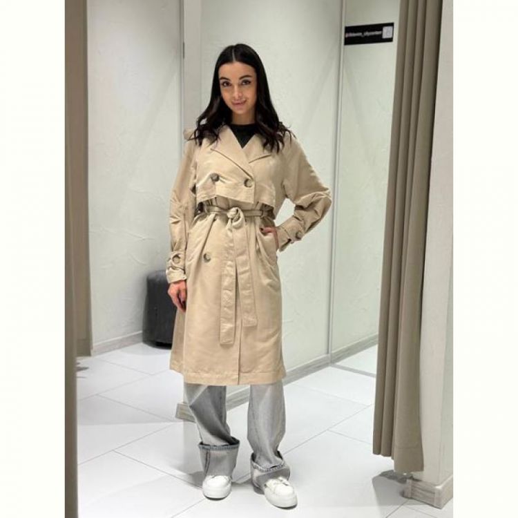 Купить Пальто i8denim Women TB121 beige на obuv-plus.com.ua