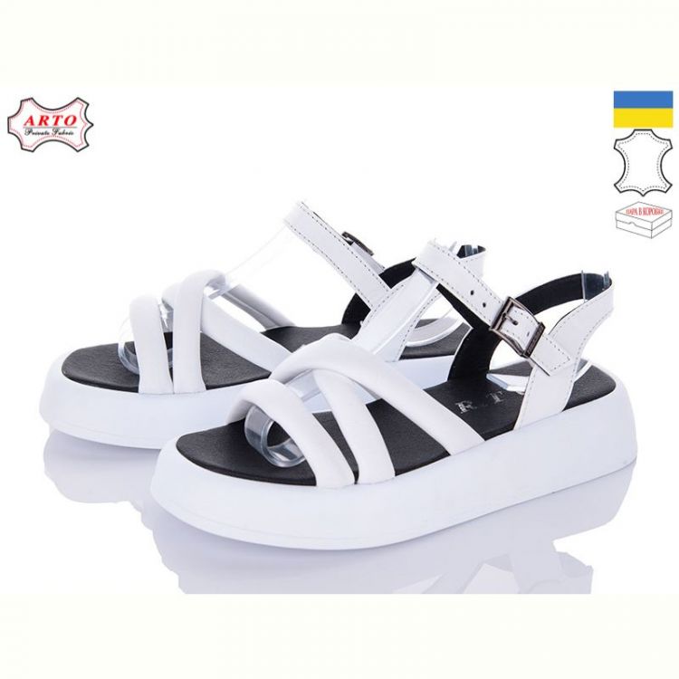 Купить Босоножки Arto 0160 біл-к на obuv-plus.com.ua