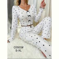 Купить Пижама Brilliant C0503 white-black на obuv-plus.com.ua