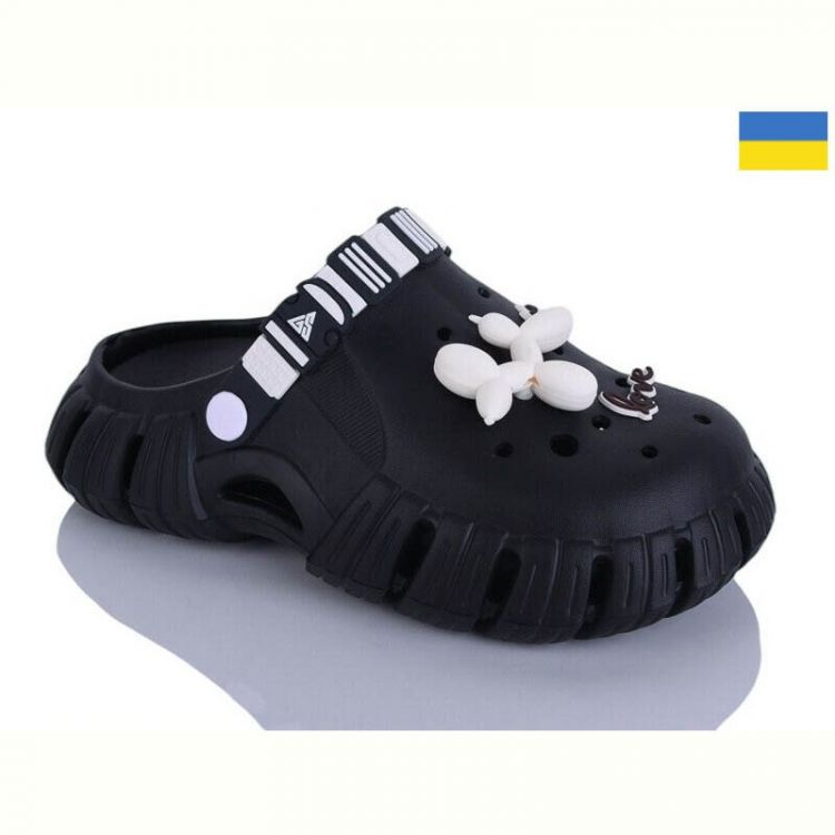 Купить Кроксы Malibu 677 чорний/чорн на obuv-plus.com.ua
