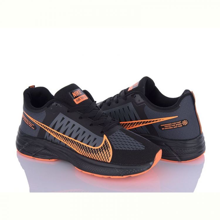 Купить Кроссовки Wonex MB05-H105 black-orange на obuv-plus.com.ua