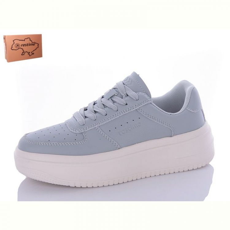 Купить Кроссовки Restime HWB24067 grey на obuv-plus.com.ua