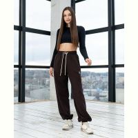 Купить Штаны спорт AZNA Б28 brown на obuv-plus.com.ua
