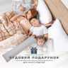 Купить Наволочка IDEIA 40х140 см сатин 100% хлопок, премиум качество, на молнии, для ортопедической подушки, серая на obuv-plus.com.ua