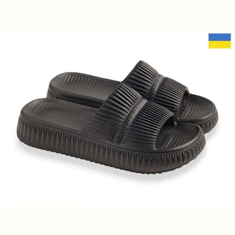 Купить Шлепанцы Gipanis ДС79 чорний на obuv-plus.com.ua