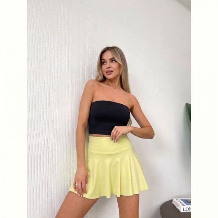 Купить Юбка-шорты Arina 3103 yellow на obuv-plus.com.ua