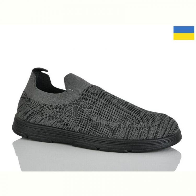Купить Слипоны Demur 61020 сірий на obuv-plus.com.ua