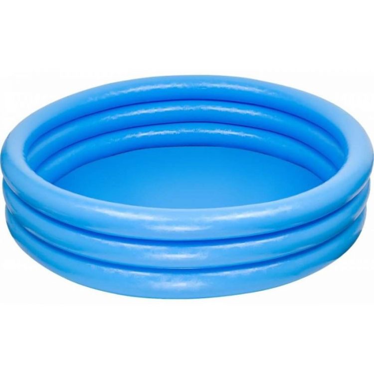 Купить Басейн надувний 59416NP трикільцевий Crystal Blue Pool, Intex на obuv-plus.com.ua