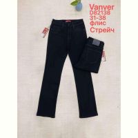 Купить Джинсы Vanver D82138 black на obuv-plus.com.ua