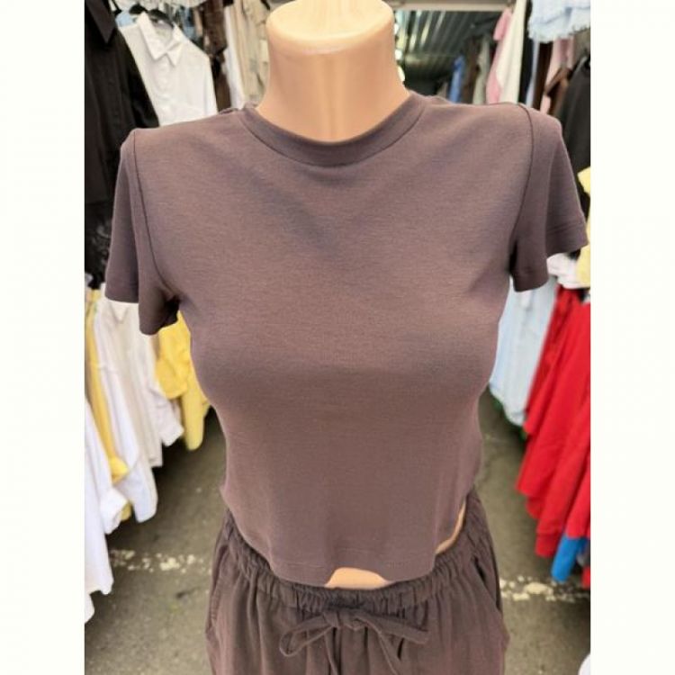 Купить Футболка New Season F004 brown на obuv-plus.com.ua