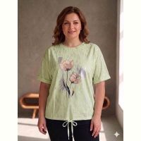 Купить Футболка LeVisha 25067 mint на obuv-plus.com.ua