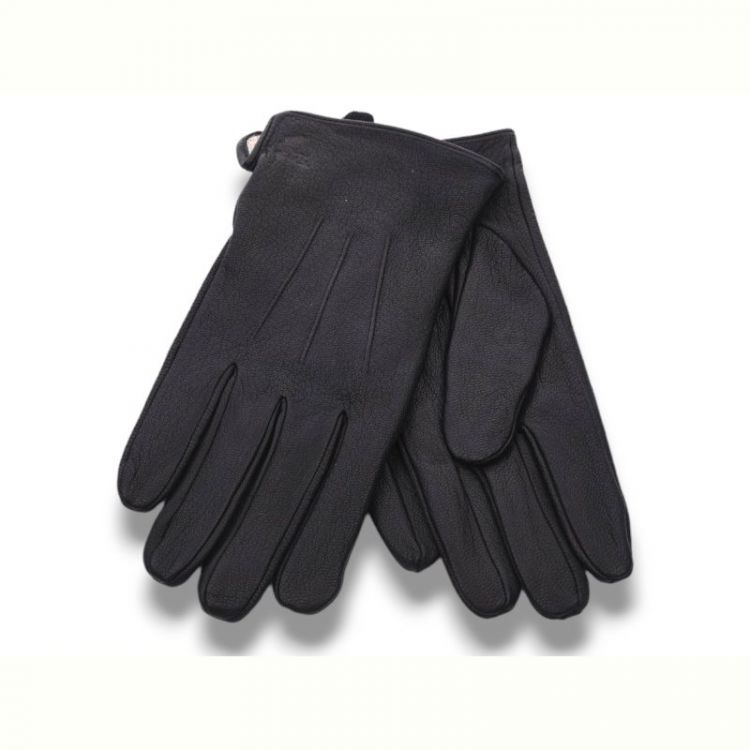 Купить Перчатки КОРОЛЕВА 0542B шк-олень вовна black на obuv-plus.com.ua