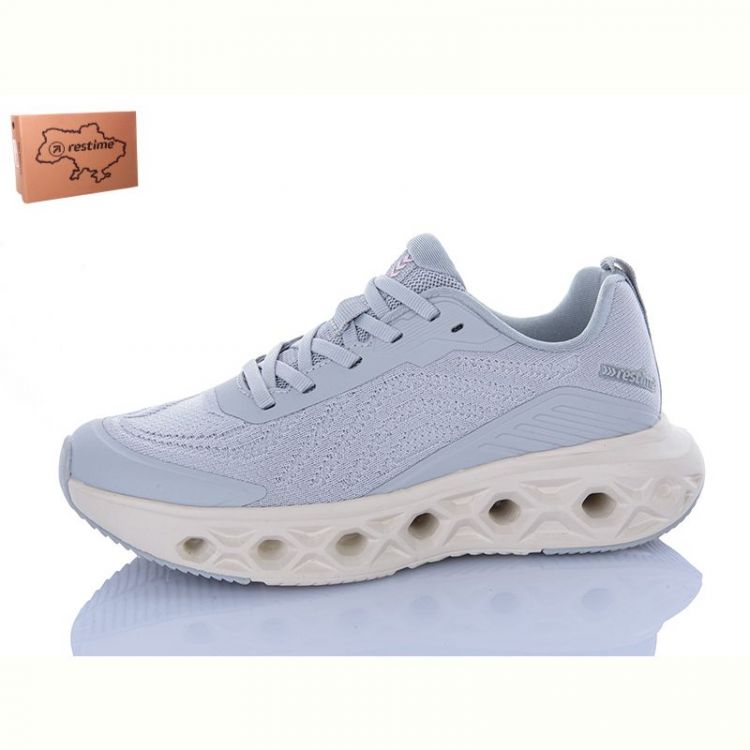 Купить Кроссовки Restime OWL26753 l.grey на obuv-plus.com.ua