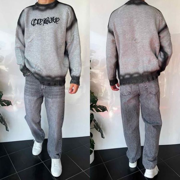 Купить Свитер i8denim 2380 grey на obuv-plus.com.ua