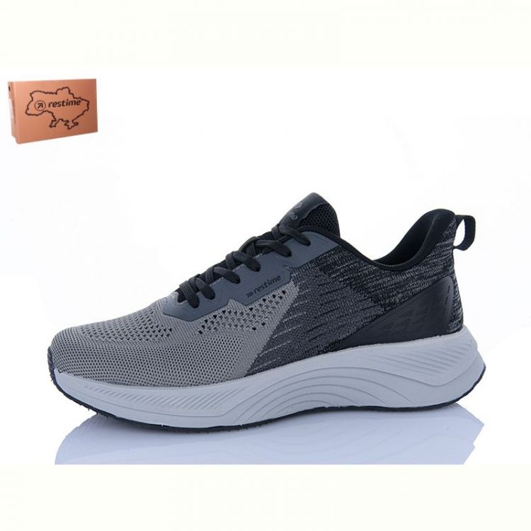 Купить Кроссовки Restime EML26729 d.grey на obuv-plus.com.ua