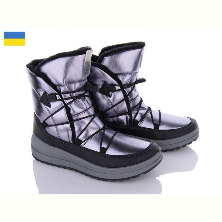 Купить Ботинки Львов База Paolla 461-6313 silver на obuv-plus.com.ua