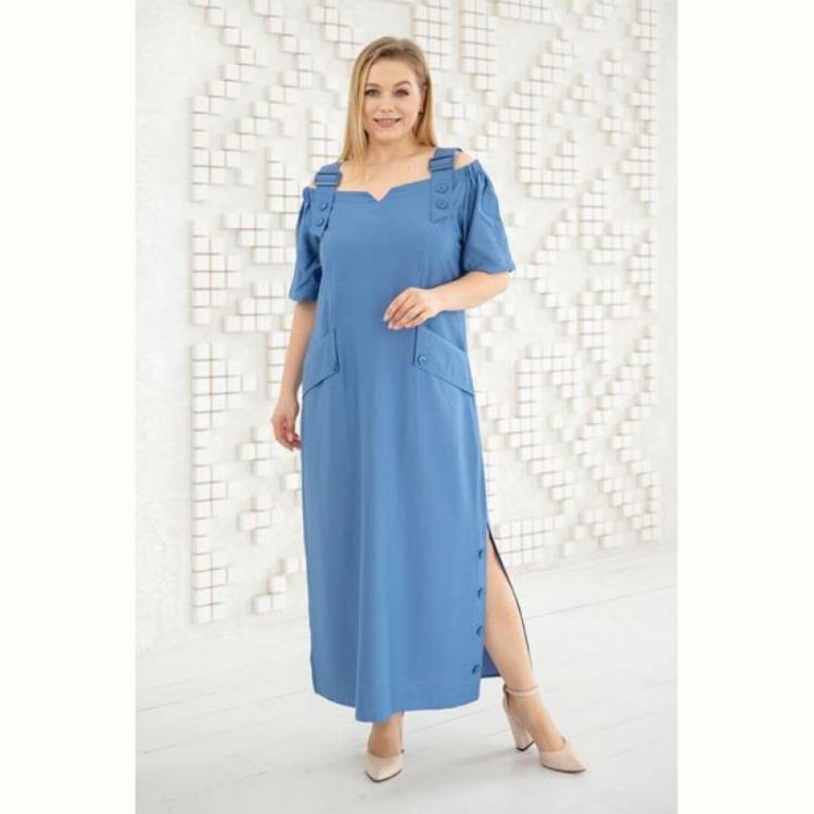 Купить Платье Romeo life RL1005 blue на obuv-plus.com.ua