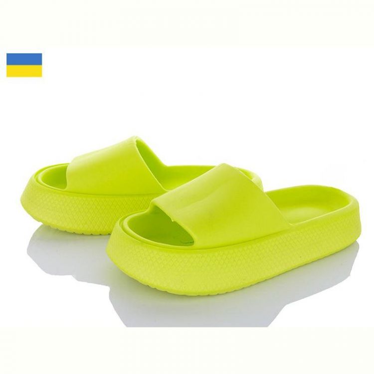 Купить Шлепанцы Golden Lion 139 салатовий на obuv-plus.com.ua