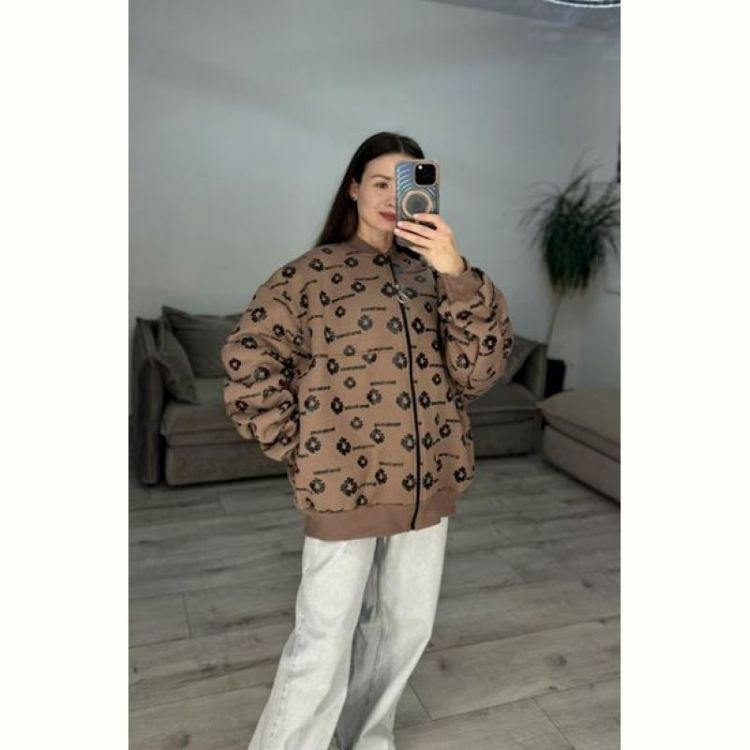 Купить Кофта спорт S.Style 634 brown на obuv-plus.com.ua