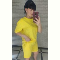 Купить Костюм Valentina 043-1 yellow (42-46 46-48) на obuv-plus.com.ua