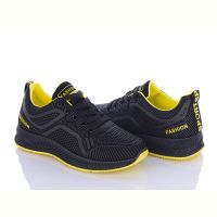 Купить Кроссовки Violeta 197-143 black-yellow на obuv-plus.com.ua